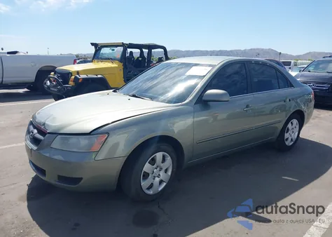 2008 Hyundai Sonata Gls из США, поврежденный, VIN 5NPET46C88H376966